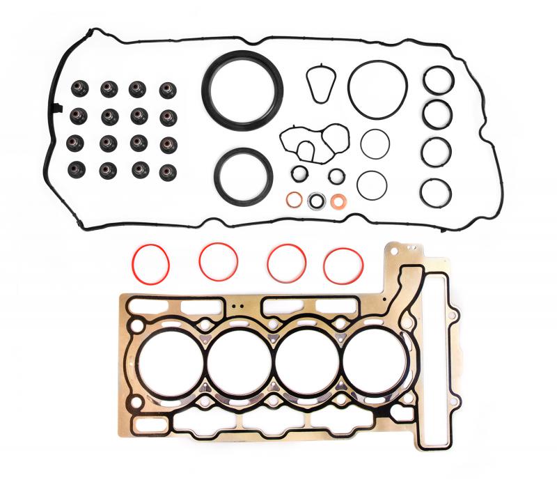 Комплект прокладок двигателя верхний для автомобилей Peugeot 207, 3008, 308, 5008, 508, Partner(EP3, EP3C, EP6, EP6C),  Citroen Berlingo, C3, C4 EP3, EP3C, EP6, EP6C) MINI (дв.1,6, 120л.с) (аналог11120427689)